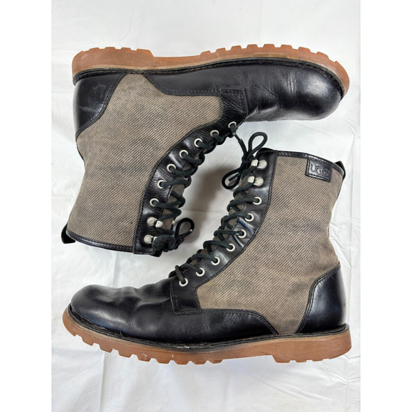 UGG Australia 3268 Montgomery Combat Military Style Boots size 9.5 - Picture 6 of 10